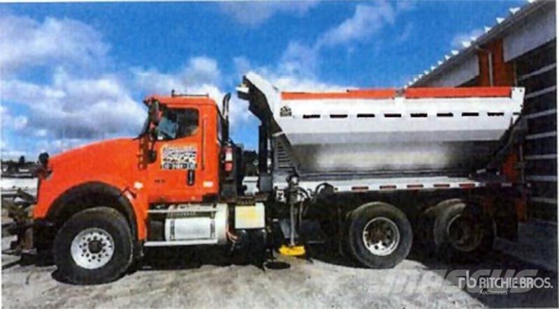 International HX620 6x4 Snow Plow Truck Pilsētas atkritumvedēji