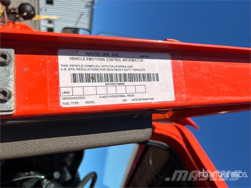 International HX620 SBA 6x4 Snow Plow Truck Municipal / general purpose vehicles