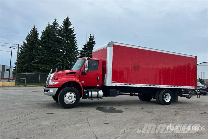 International MV607 SBA 4x2 Van Truck ボックスボディー、ウイング、箱車