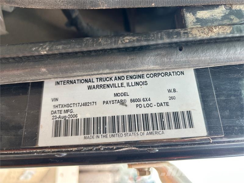 International Paystar 5600i 6x4 T/A Day Cab Truck Tractor Trekkers