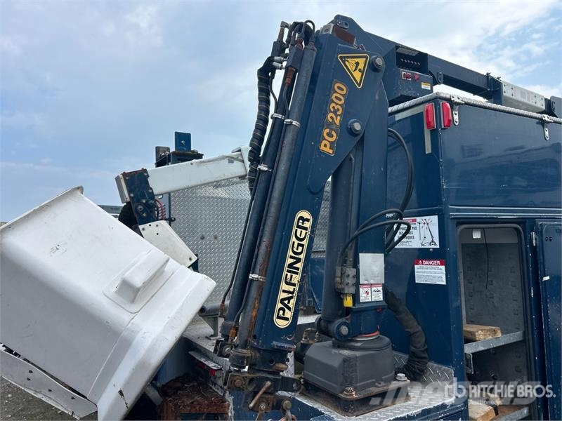 International SST 40 EIH 11 ft on International 4200 4x2 Bucket  المنصات الهوائية المثبتة على شاحنة