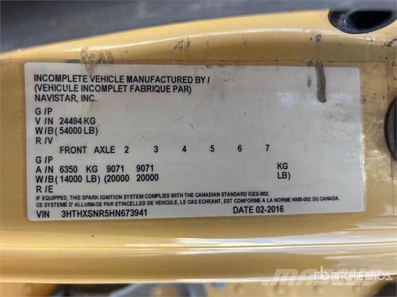 International TranStar 8600 6x4 Refrigerated Truck Φορτηγά Ψυγεία