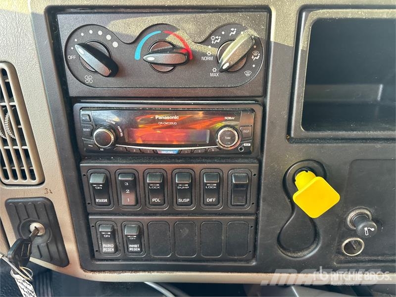 International WorkStar 7600 6x4 Van Truck Box body trucks