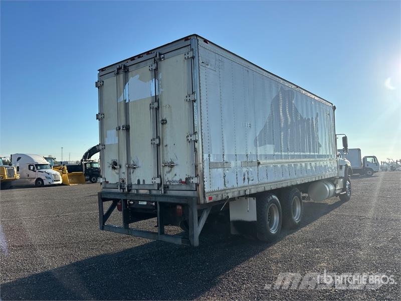 International WorkStar 7600 6x4 Van Truck Box body trucks