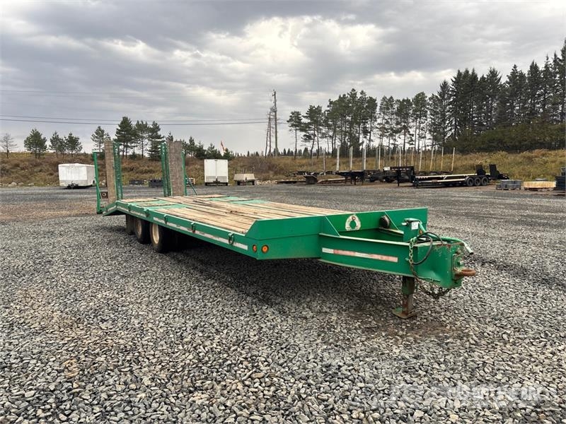 Interstate 28 ft T/A Equipment Trailer Oprijwagen