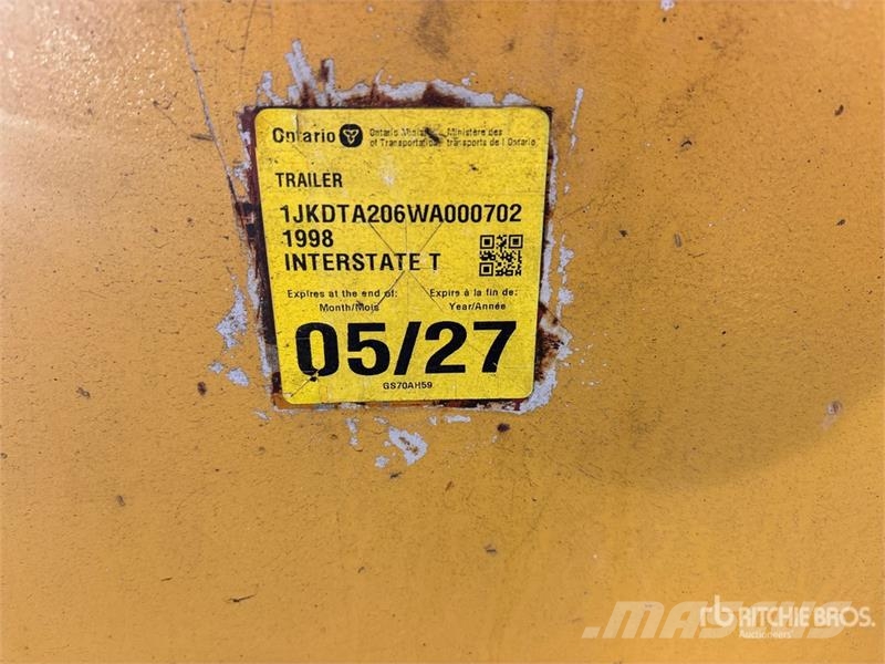 Interstate 28 ft T/A Equipment Trailer 清障车