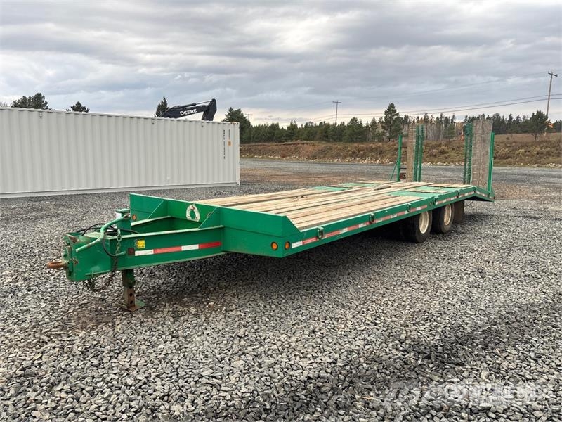 Interstate 28 ft T/A Equipment Trailer Oprijwagen