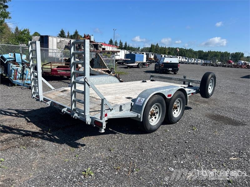 Isabel 81X14T 14 ft T/A Equipment Trailer Remolques para transporte de vehículos