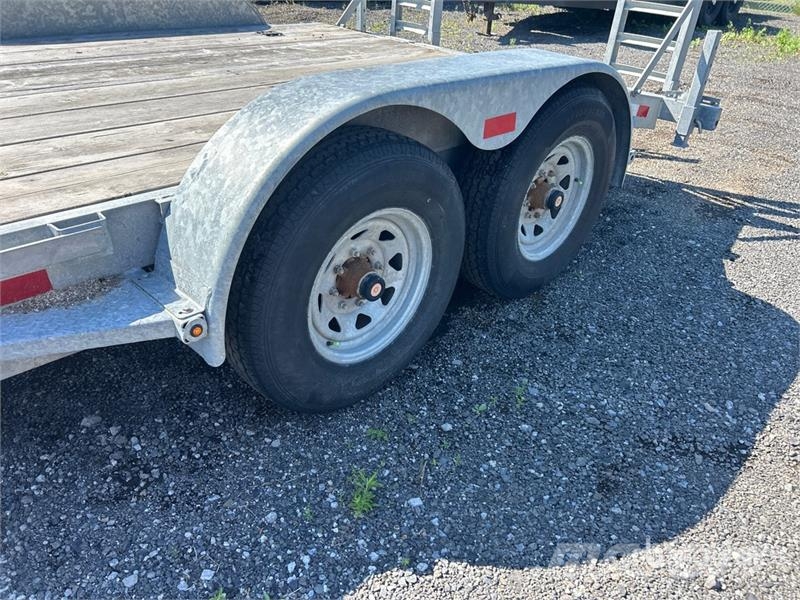 Isabel 81X14T 14 ft T/A Equipment Trailer Remolques para transporte de vehículos