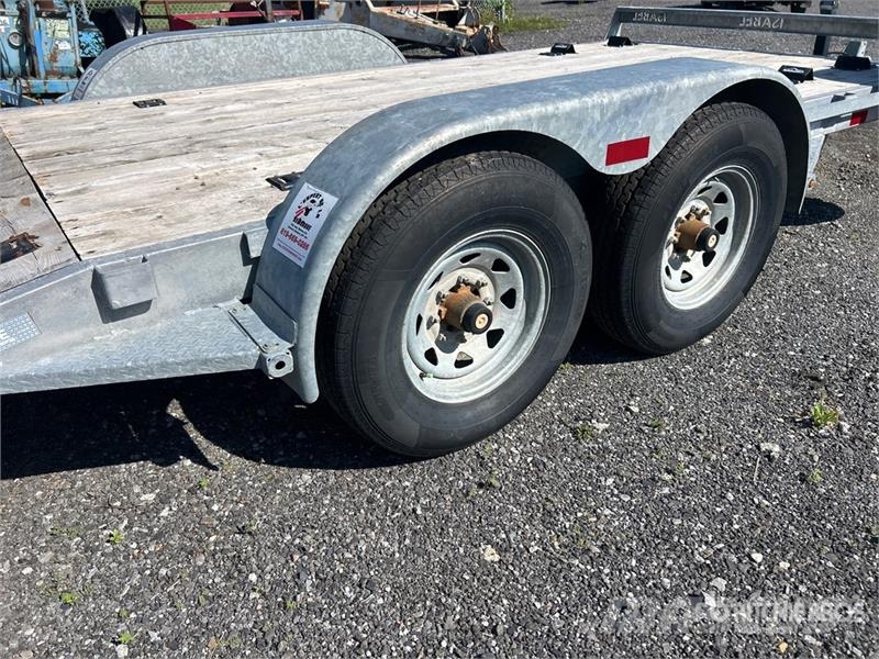 Isabel 81X14T 14 ft T/A Equipment Trailer Remolques para transporte de vehículos