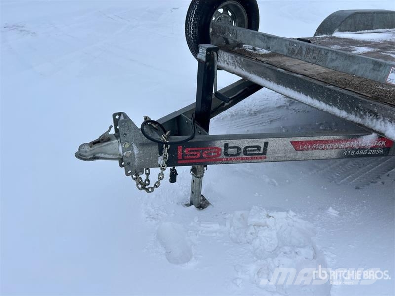 Isabel 81X14T 14 ft T/A Equipment Trailer Araç nakil römorklari