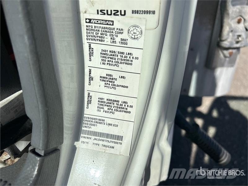 Isuzu NPR Vilkikai šaldytuvai
