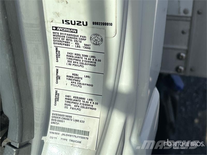 Isuzu NPR Vilkikai šaldytuvai