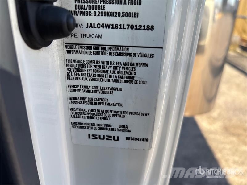 Isuzu NPR HD Kapali kasa kamyonlar