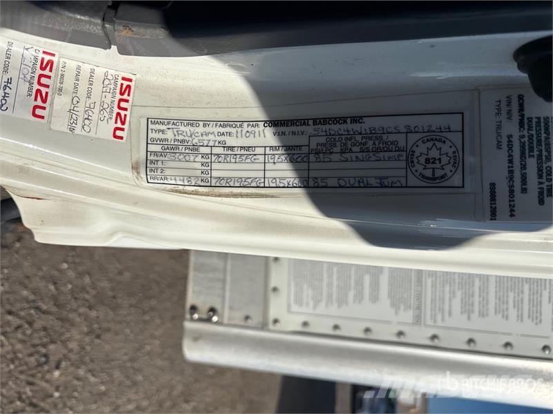 Isuzu NPR HD Sanduk kamioni