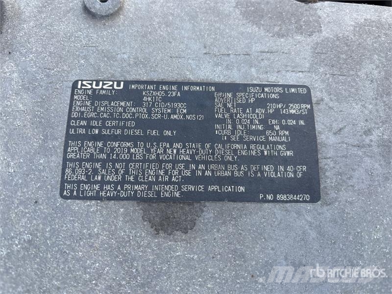 Isuzu NPR HD Kapali kasa kamyonlar