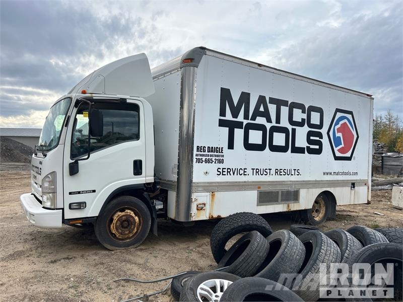 Isuzu NPR-XD 4x2 Van Truck (Inoperable) Sanduk kamioni