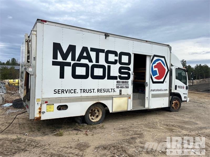Isuzu NPR-XD 4x2 Van Truck (Inoperable) Sanduk kamioni