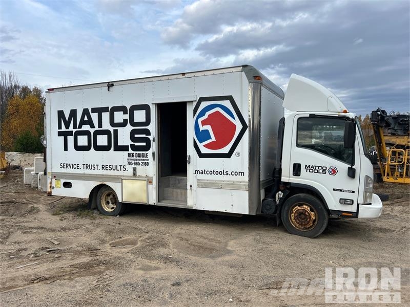 Isuzu NPR-XD 4x2 Van Truck (Inoperable) Sanduk kamioni
