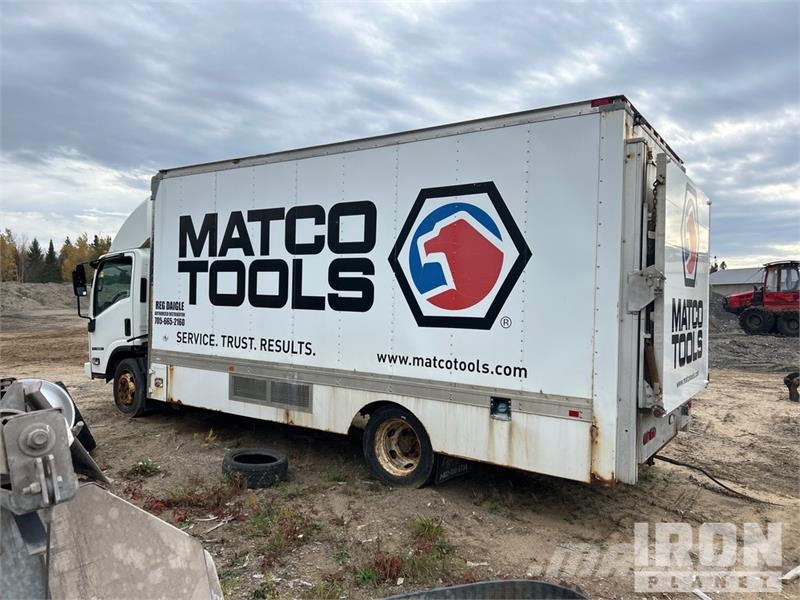 Isuzu NPR-XD 4x2 Van Truck (Inoperable) Sanduk kamioni