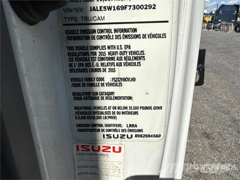 Isuzu NRR مركبات إصلاح الأعطال