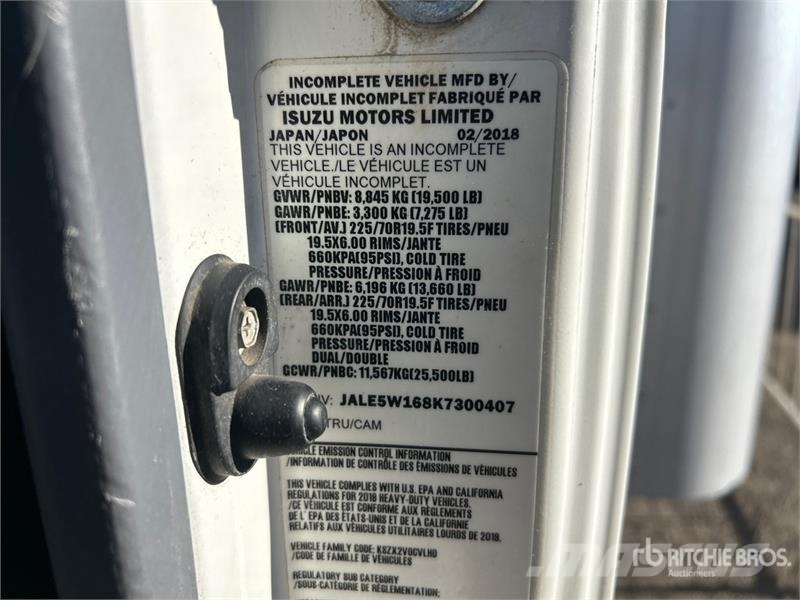 Isuzu NRR Dobozos teherautók