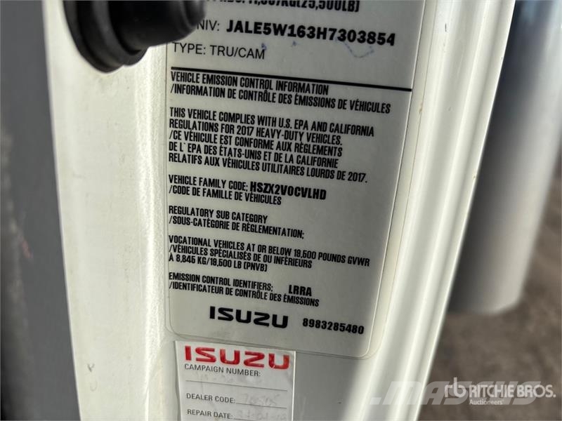 Isuzu NRR Sanduk kamioni