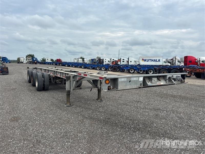 ITD 53 ft Tri/A Extendable Container Trailer 컨테이너 트레일러