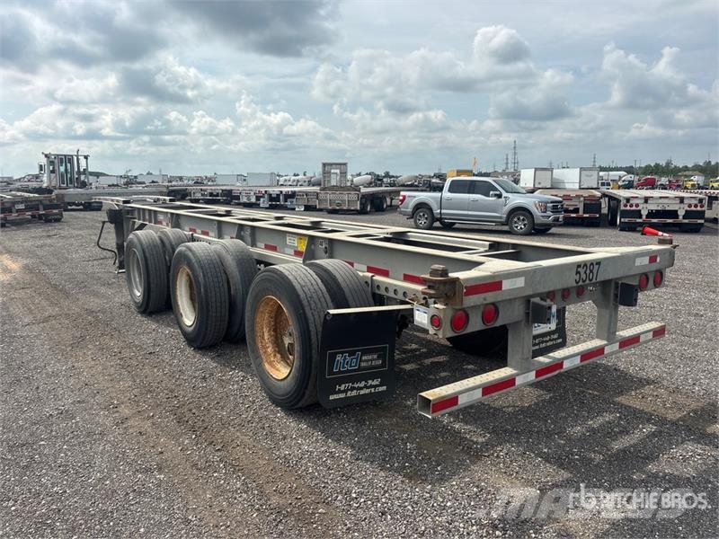 ITD 53 ft Tri/A Extendable Container Trailer 컨테이너 트레일러