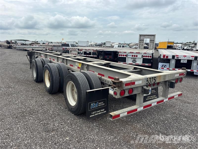 ITD 53 ft Tri/A Extendable Container Trailer 컨테이너 트레일러