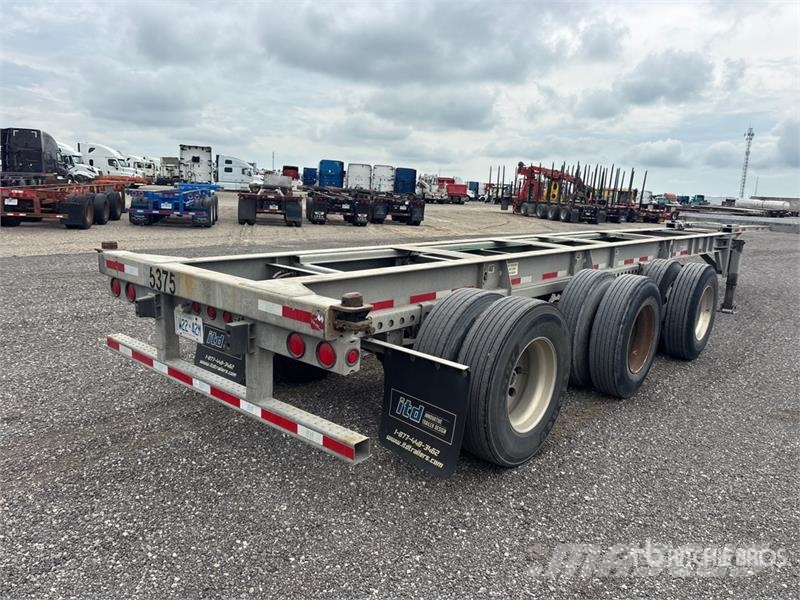 ITD 53 ft Tri/A Extendable Container Trailer 컨테이너 트레일러