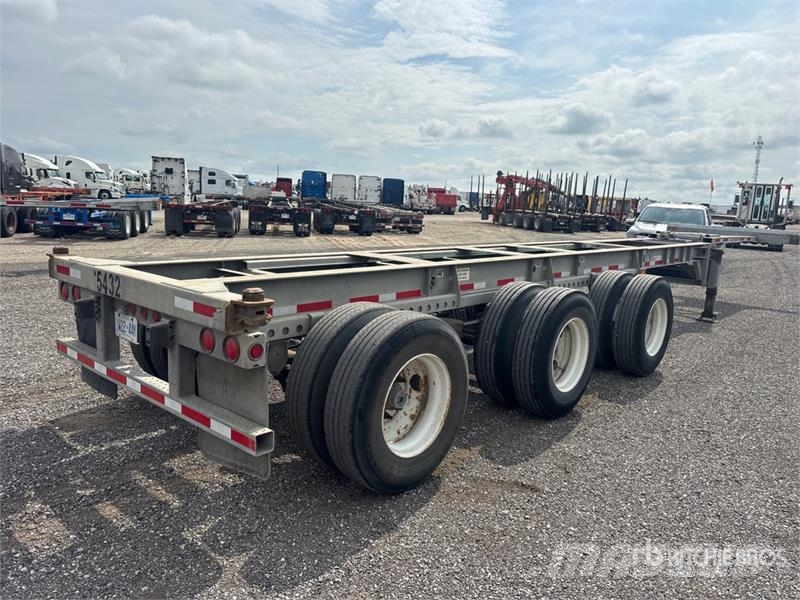ITD 53 ft Tri/A Extendable Container Trailer 컨테이너 트레일러