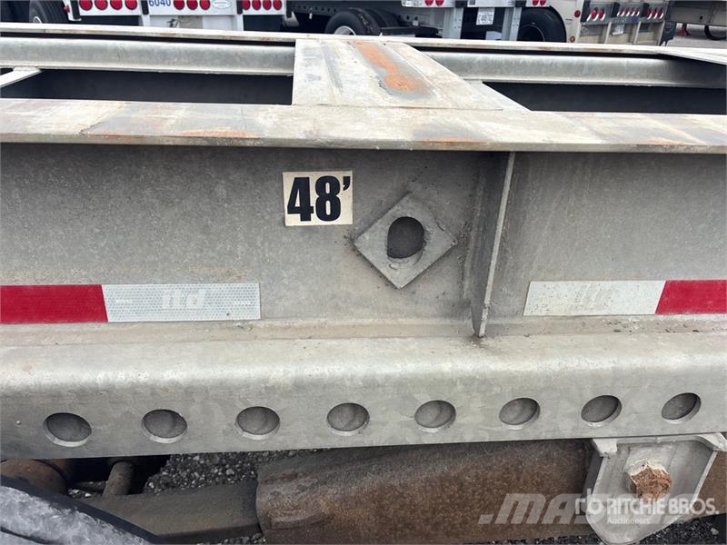 ITD 53 ft Tri/A Extendable Container Trailer 컨테이너 트레일러