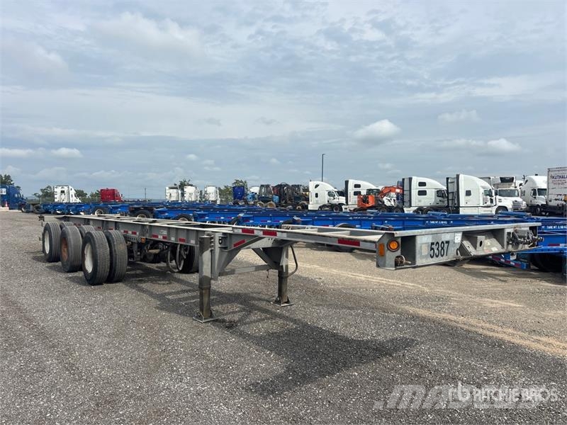 ITD 53 ft Tri/A Extendable Container Trailer 컨테이너 트레일러