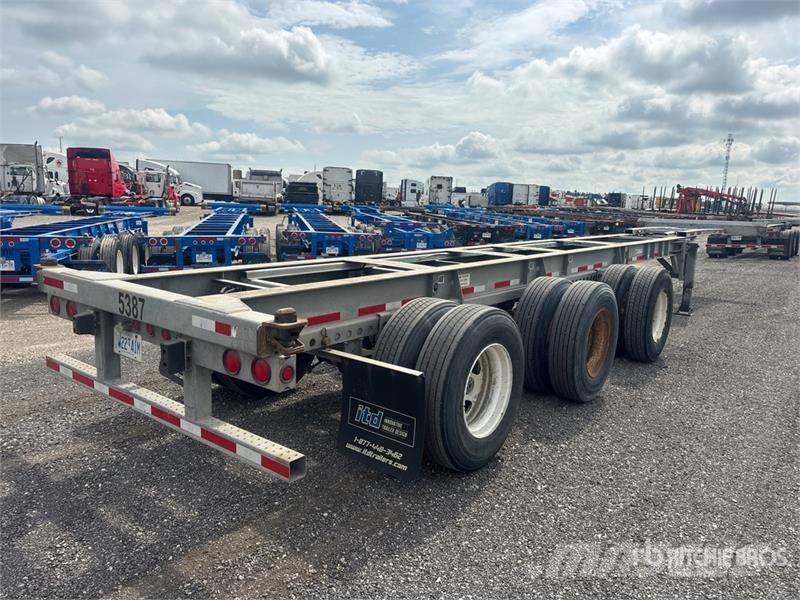 ITD 53 ft Tri/A Extendable Container Trailer 컨테이너 트레일러