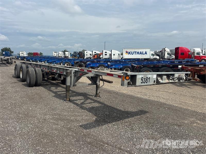 ITD 53 ft Tri/A Extendable Container Trailer 컨테이너 트레일러