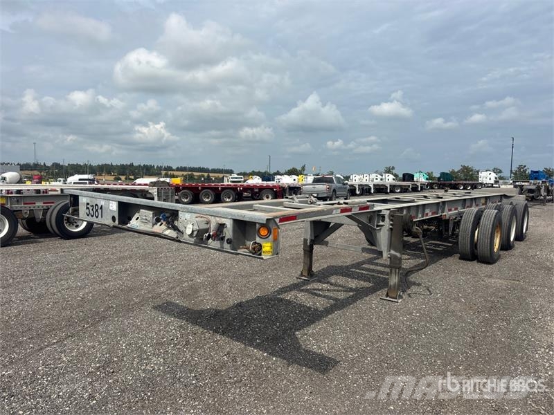 ITD 53 ft Tri/A Extendable Container Trailer 컨테이너 트레일러