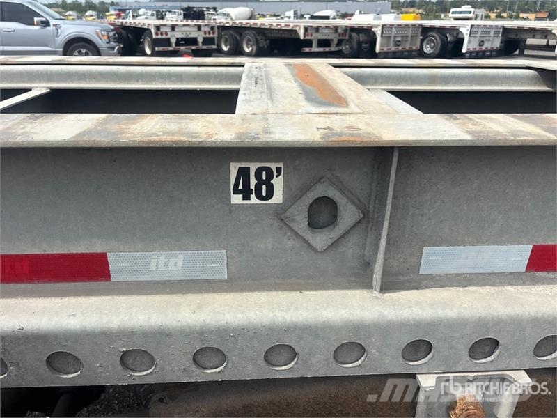 ITD 53 ft Tri/A Extendable Container Trailer 컨테이너 트레일러
