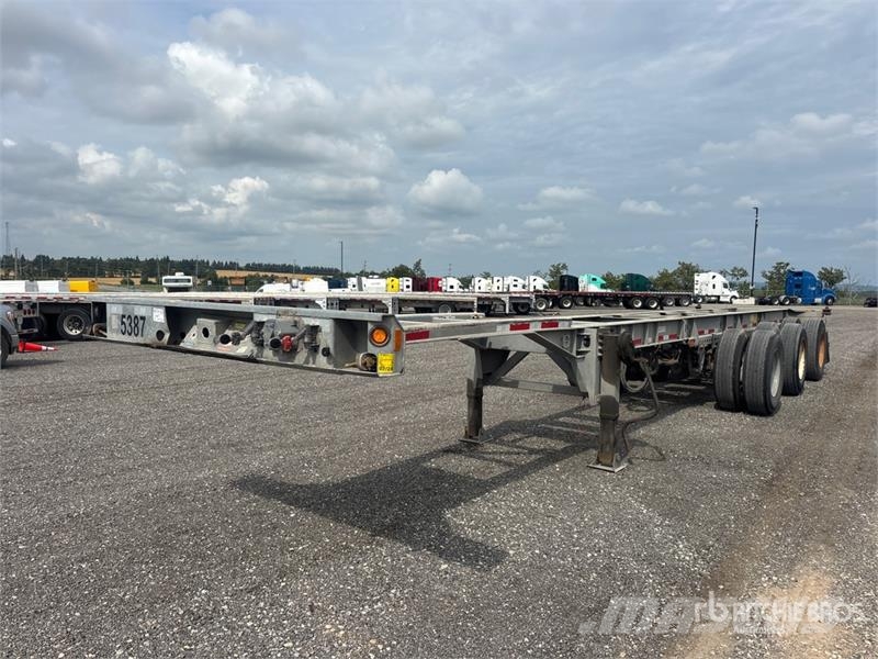 ITD 53 ft Tri/A Extendable Container Trailer 컨테이너 트레일러
