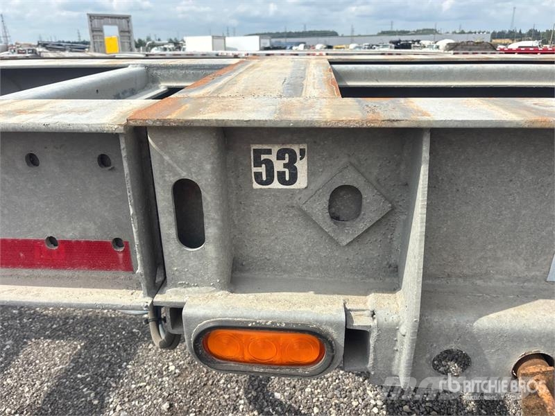 ITD 53 ft Tri/A Extendable Container Trailer 컨테이너 트레일러