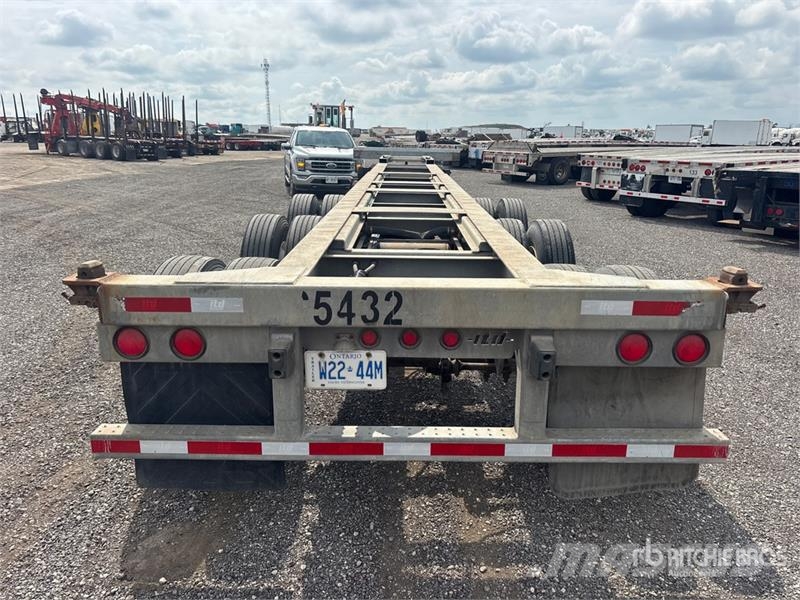 ITD 53 ft Tri/A Extendable Container Trailer 컨테이너 트레일러
