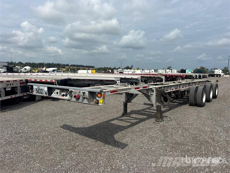 ITD 53 ft Tri/A Extendable Container Trailer 컨테이너 트레일러