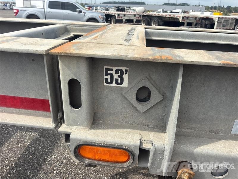 ITD 53 ft Tri/A Extendable Container Trailer 컨테이너 트레일러