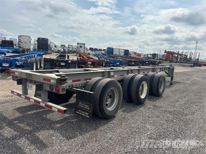 ITD 53 ft Tri/A Extendable Container Trailer 컨테이너 트레일러