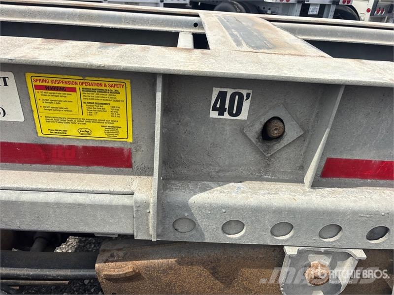 ITD 53 ft Tri/A Extendable Container Trailer 컨테이너 트레일러