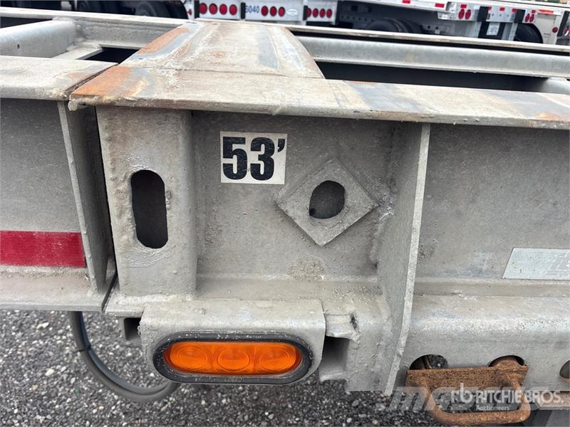 ITD 53 ft Tri/A Extendable Container Trailer 컨테이너 트레일러