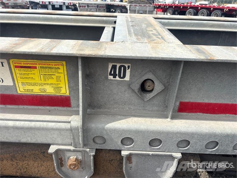 ITD 53 ft Tri/A Extendable Container Trailer 컨테이너 트레일러