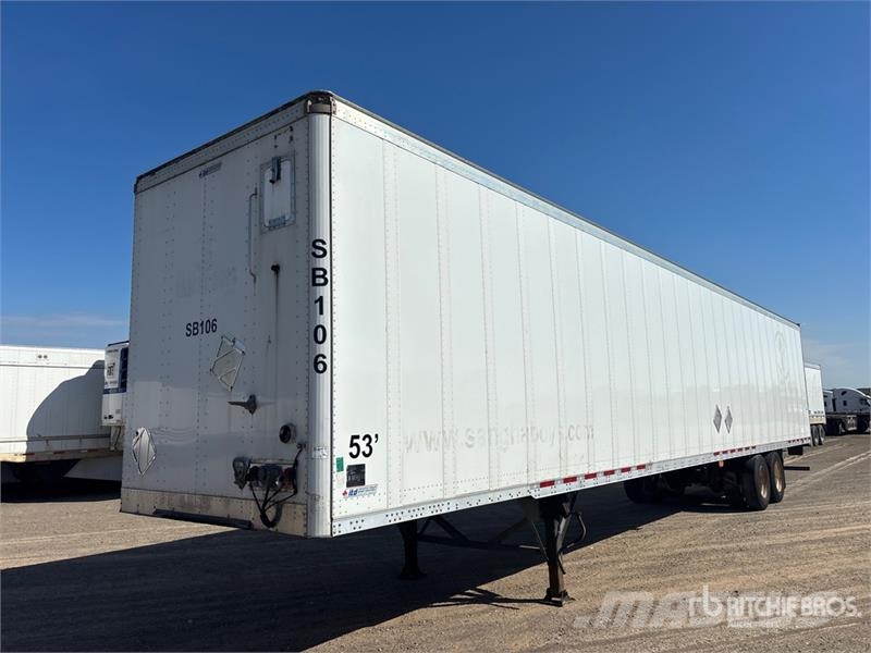 ITD Industries 53 ft T/A Van Trailer Van Body Trailers