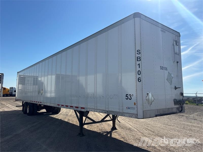  ITD Industries 53 ft x 102 in T/A Van Trailer مقطورات ذات هيكل صندوقي