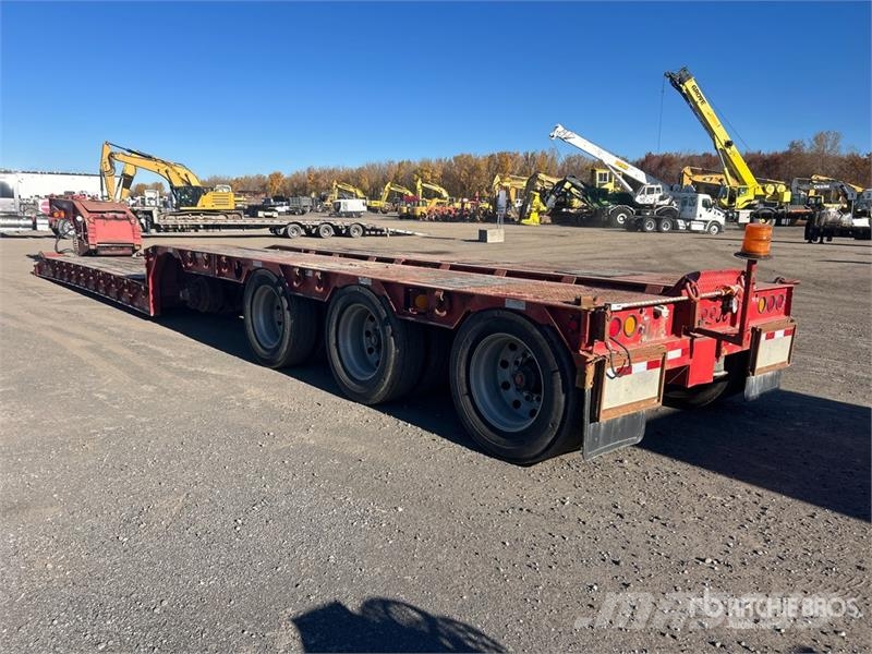 J.C. Trailer Quad/A Removable Gooseneck Lowboy Trailer Low loaders